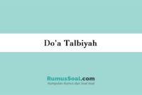 Doa-Talbiyah