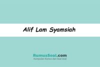 Alif-Lam-Syamsiah
