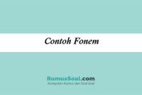 Contoh-Fonem