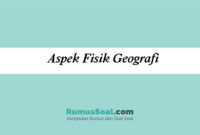Aspek-Fisik-Geografi