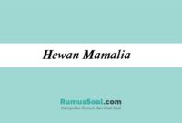 Hewan-Mamalia