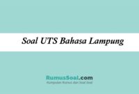 Soal UTS Bahasa Lampung