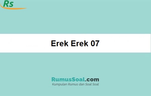 Erek Erek 07